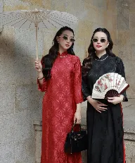 Áo dài trung niên - cho những dịp trọng đại